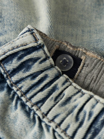 NAME IT Denim Shorts Ben Loose Vintage Medium Blue Denim